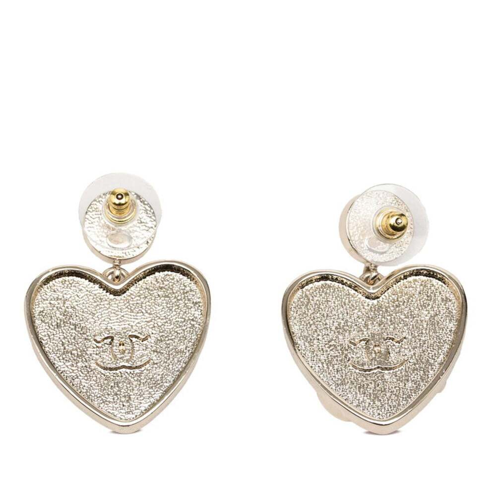 CHANEL Pink Pearl Logo Earrings - Picture 2 of 6